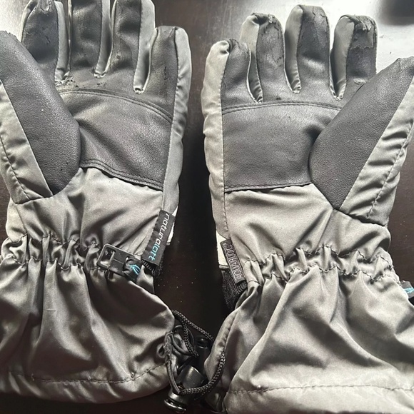 Winter Gloves Watwrproof Insulated VGC Preowned Size M - Picture 2 of 4